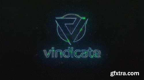 Videohive Cyberpunk Glitch Logo Reveal 16577102