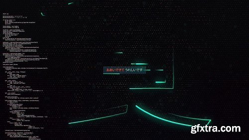 Videohive Cyberpunk Glitch Logo Reveal 16577102