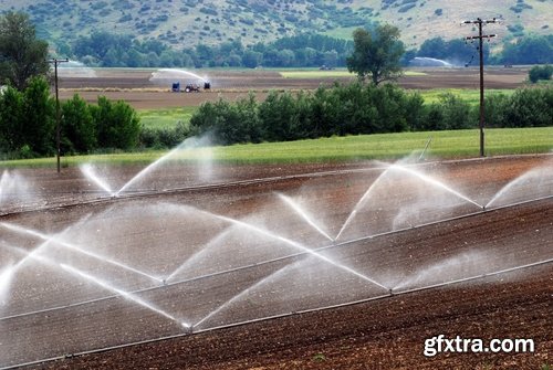 Field Irrigation System watering plants drainage system 25 HQ Jpeg