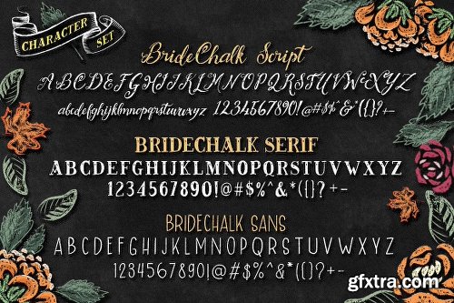 CreativeMarket BrideChalk Typeface 1883401