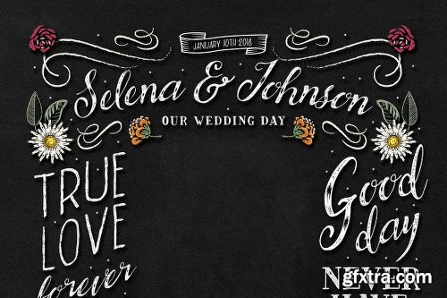 CreativeMarket BrideChalk Typeface 1883401