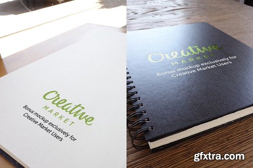 CreativeMarket 15 Sketchbook Mockups 9316