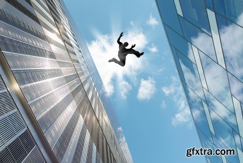 Parkour jump to overcome obstacles in the city stunt 25 HQ Jpeg