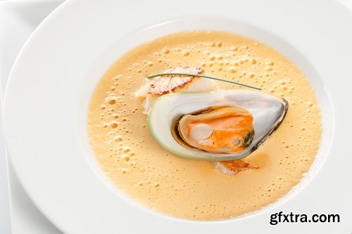 Seafood soup mussel crab octopus shrimp 25 HQ Jpeg