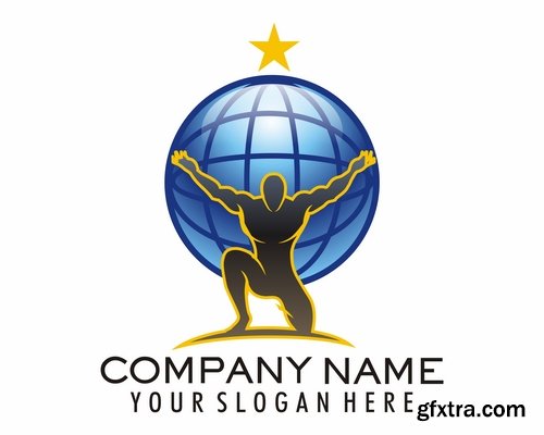 Vector logo illustration of the business campaign 32-25 EPS