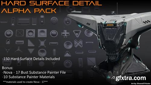 Hard Surface Detail Alpha Pack