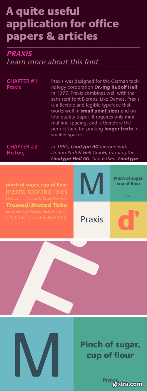 Praxis Font Family