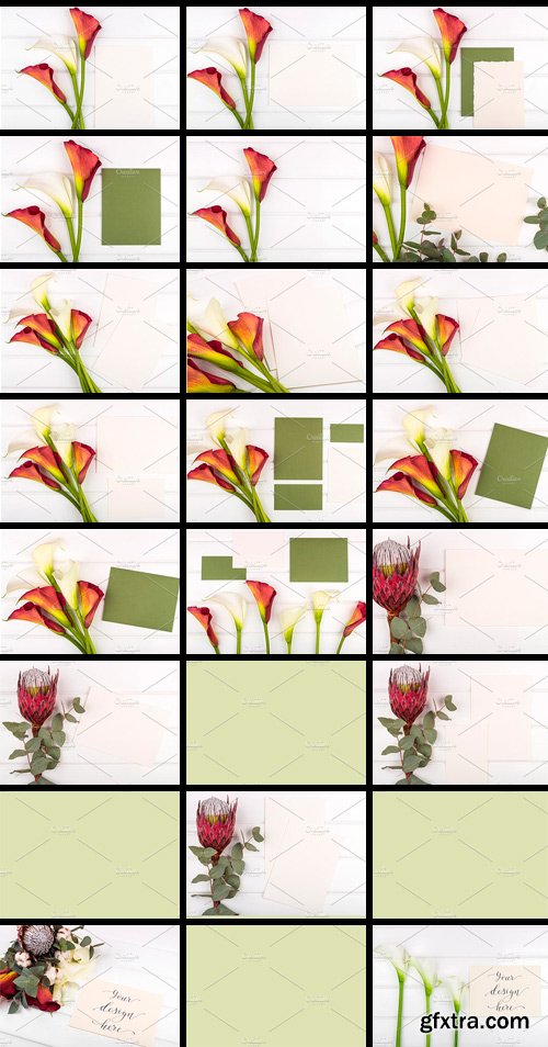 CM - Set Mockups. FLOWERS 1851414