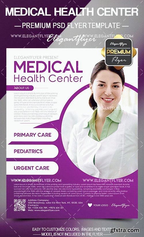 Medical Health Center Flyer Psd Template Facebook Cover Gfxtra