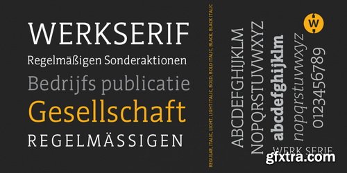 Werk Serif Font Family