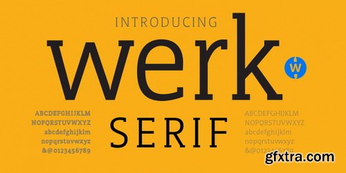 Werk Serif Font Family