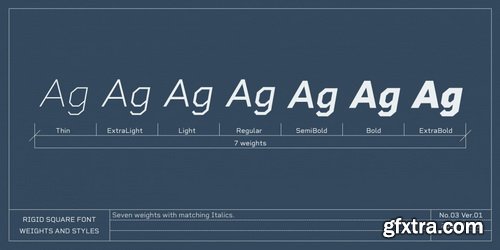Rigid Square Font Family