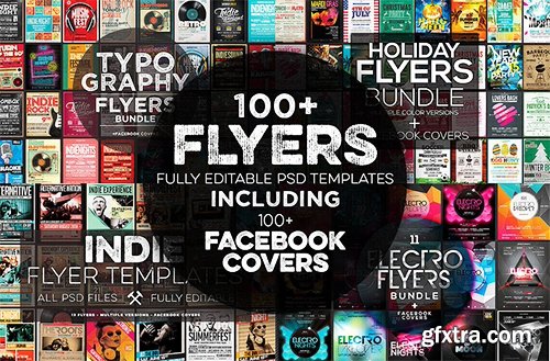 100+ Professional Flyer Templates and Facebook Covers