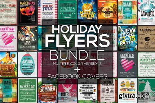 100+ Professional Flyer Templates and Facebook Covers