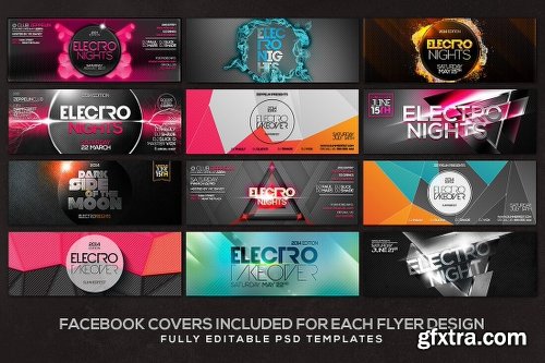 100+ Professional Flyer Templates and Facebook Covers