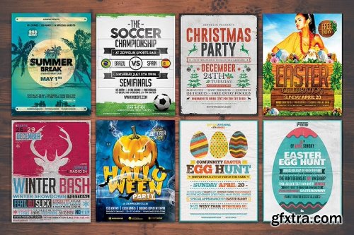 100+ Professional Flyer Templates and Facebook Covers