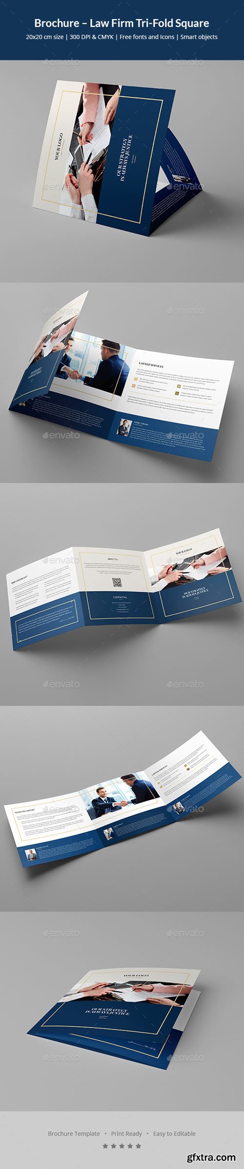 GR - Brochure – Law Firm Tri-Fold Square 20687165