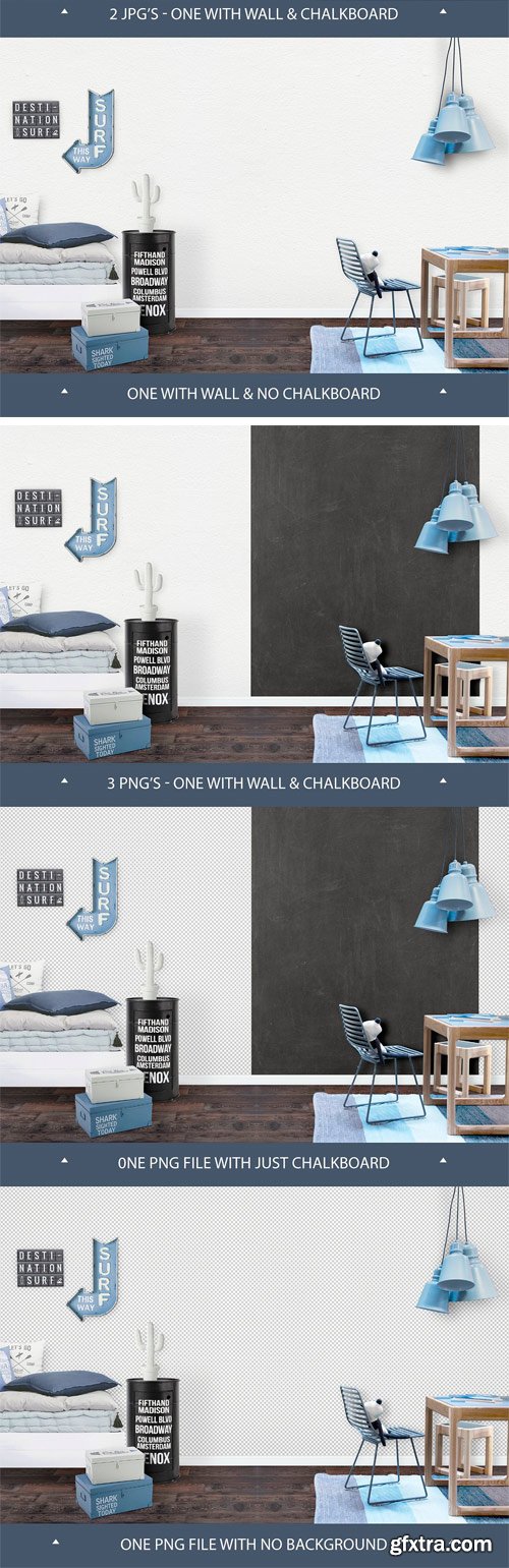 CM - Kids Room Wall/Frame Mock Up 26 1829480