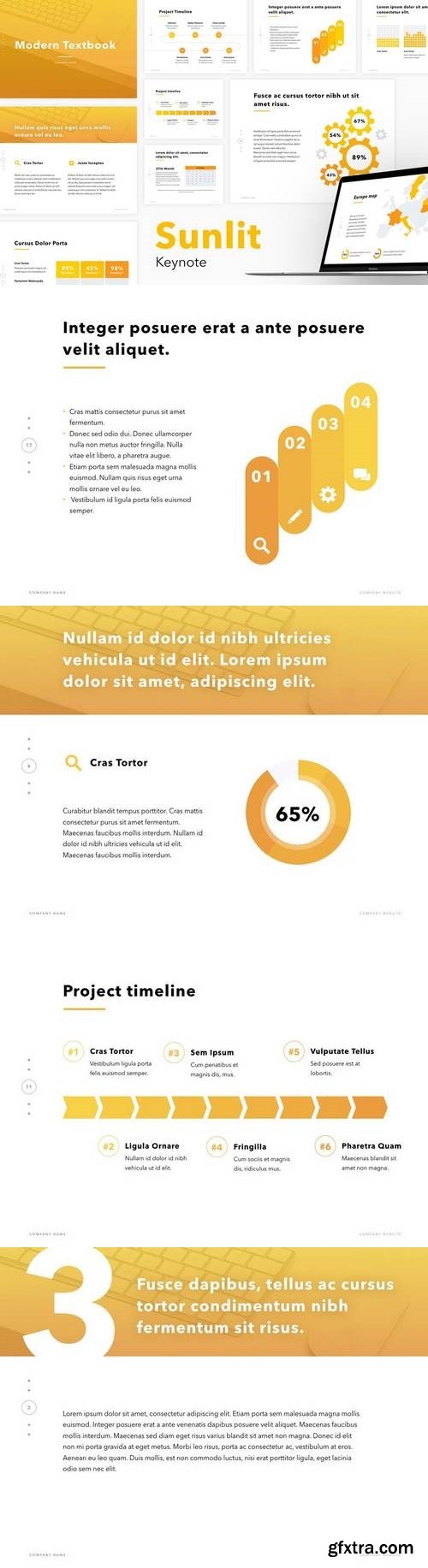 Sunlit Keynote Template