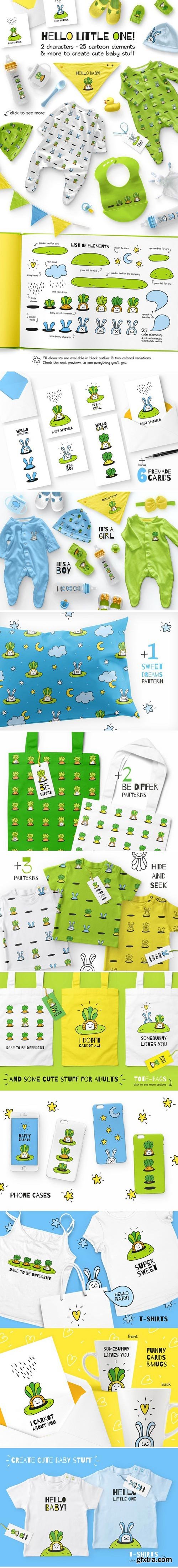 CM - HELLO LITTLE ONE | BABY DESIGN SET 1833383