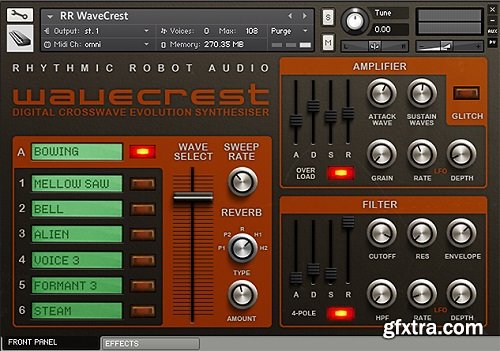 Rhythmic Robot WaveCrest KONTAKT-SYNTHiC4TE