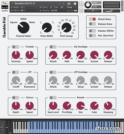 borth-audio Gamble Kid KONTAKT-SYNTHiC4TE