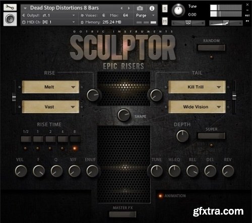 Gothic Instruments Sculptor Epic Risers KONTAKT-FANTASTiC