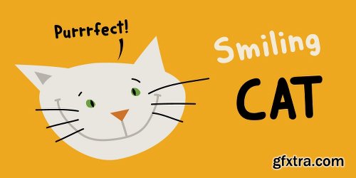 Smiling Cat Font