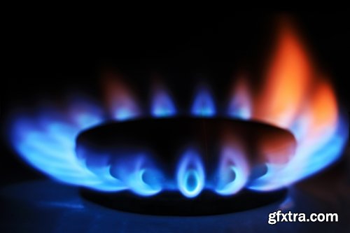 Gas burner flame cooking zone stove fire background is 25 HQ Jpeg