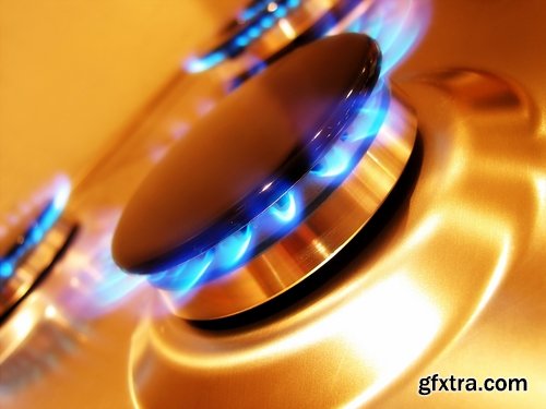 Gas burner flame cooking zone stove fire background is 25 HQ Jpeg