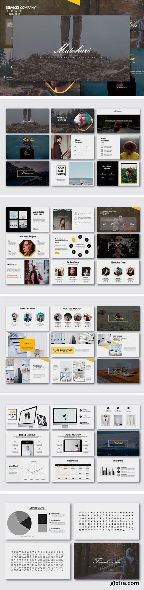 CM - Matahari Powerpoint Template 1866817