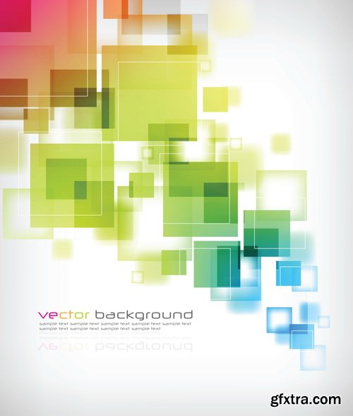 Collection of Vector Abstract Backgrounds Vol.91