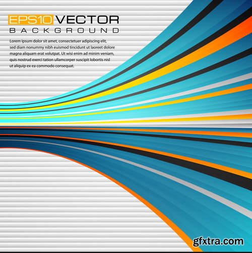 Collection of Vector Abstract Backgrounds Vol.91