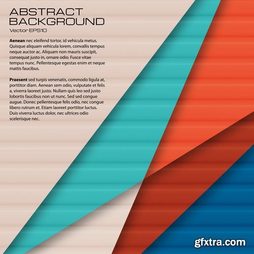 Collection of Vector Abstract Backgrounds Vol.91