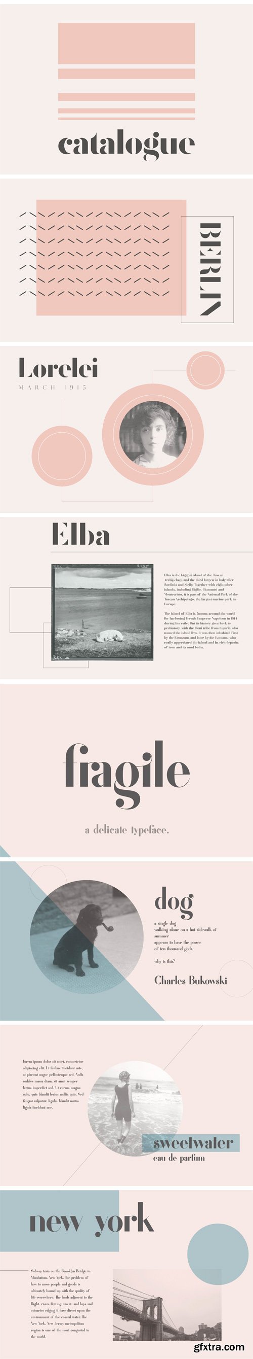 CM - Fragile Collection (Font Bundle) 1879961