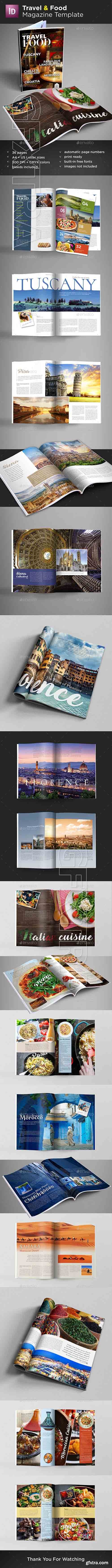 GraphicRiver - Travel & Food Magazine Template 20703663