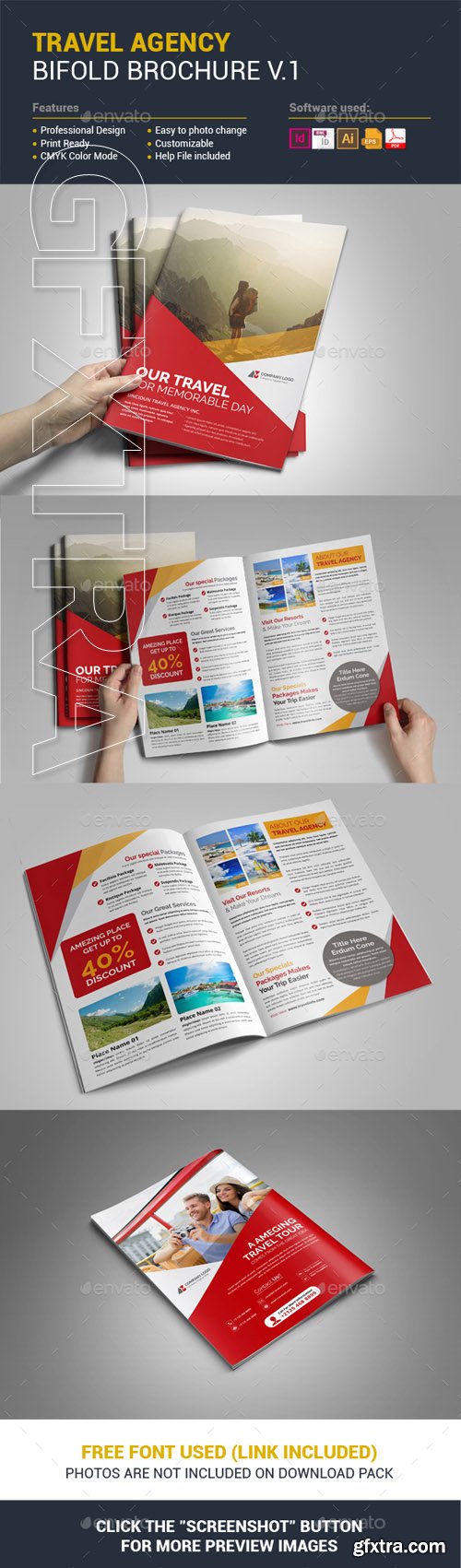 GraphicRiver - Travel Tourism Brochure Design 20699256