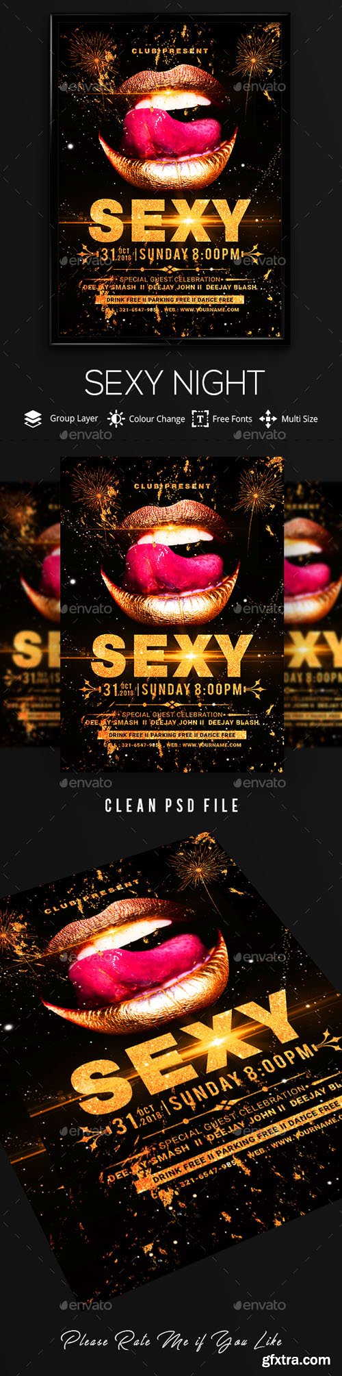 GR - Sexy Night Poster / Flyer 20735226