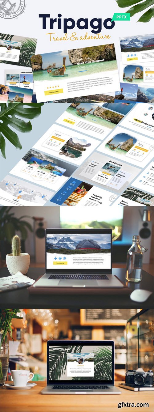 TRIPAGO - Travel Business Powerpoint Template