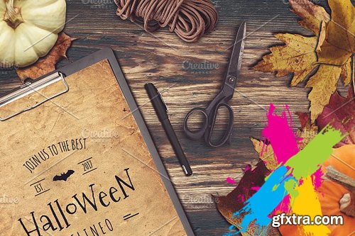 CreativeMarket - Happy Hallooween Mock-up 5 1918897