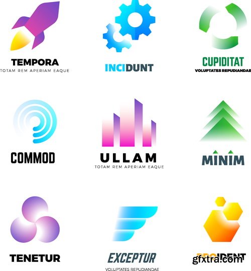 Vectors - Abstract Business Logotypes 76