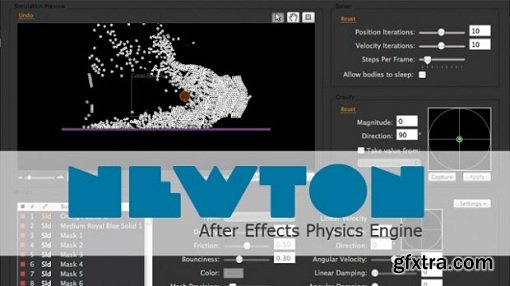 Motion Boutique Newton 2.2.11 Plugin for Adobe After Effects