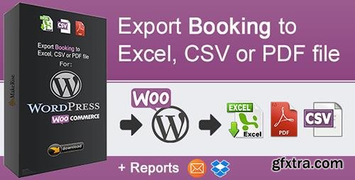 CodeCanyon - WooCommerce Booking Export v1.0.1 - 20675571