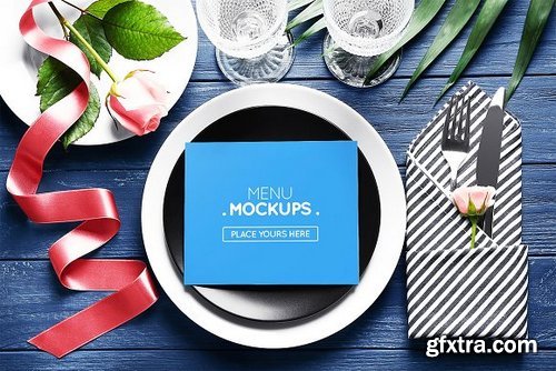 CM - Reserve Card, Menu Mockups #10 1835617