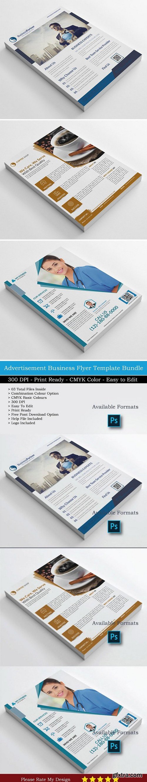 CM - Business Flyer Bundle 1834191