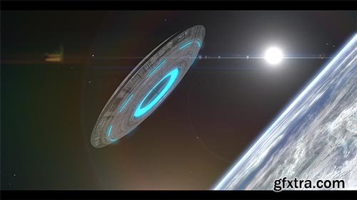 Videohive - UFO Logo Reveal - 13868159