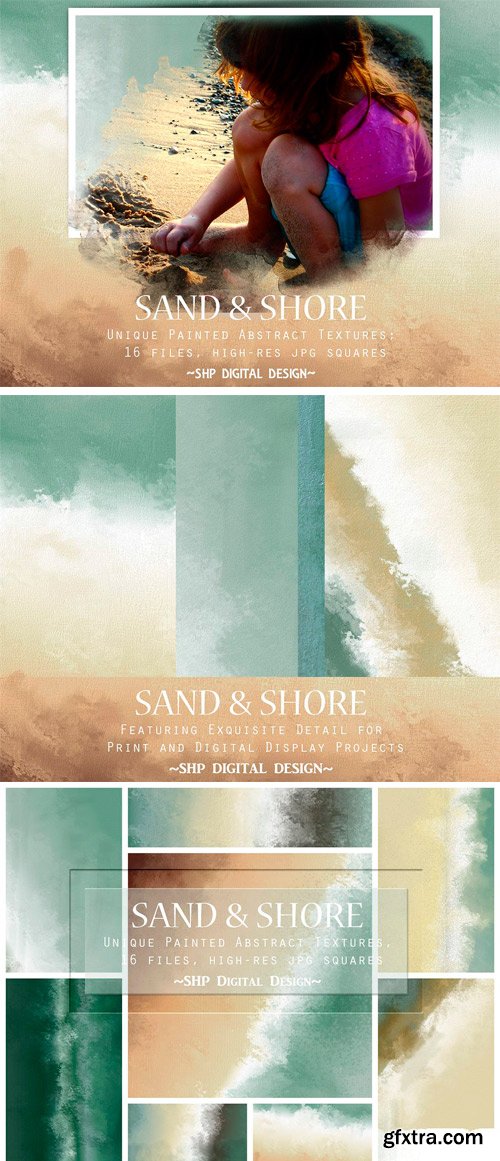 CM - Sand & Shore Beach Texture Abstract 1867993