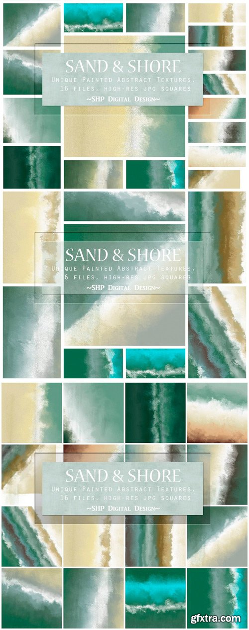 CM - Sand & Shore Beach Texture Abstract 1867993