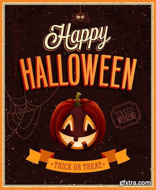 Stock Vectors - Halloween 3 25XEPS