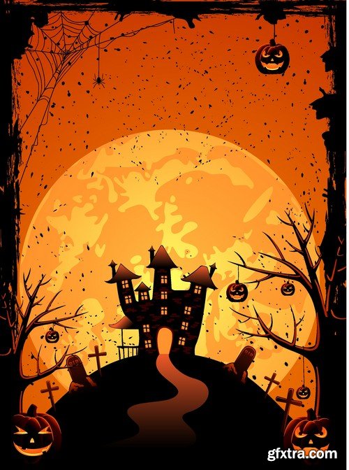 Stock Vectors - Halloween 3 25XEPS